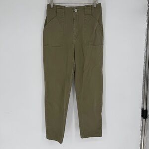 Superdown Green 100% Cotton Utility Pants Sz Small